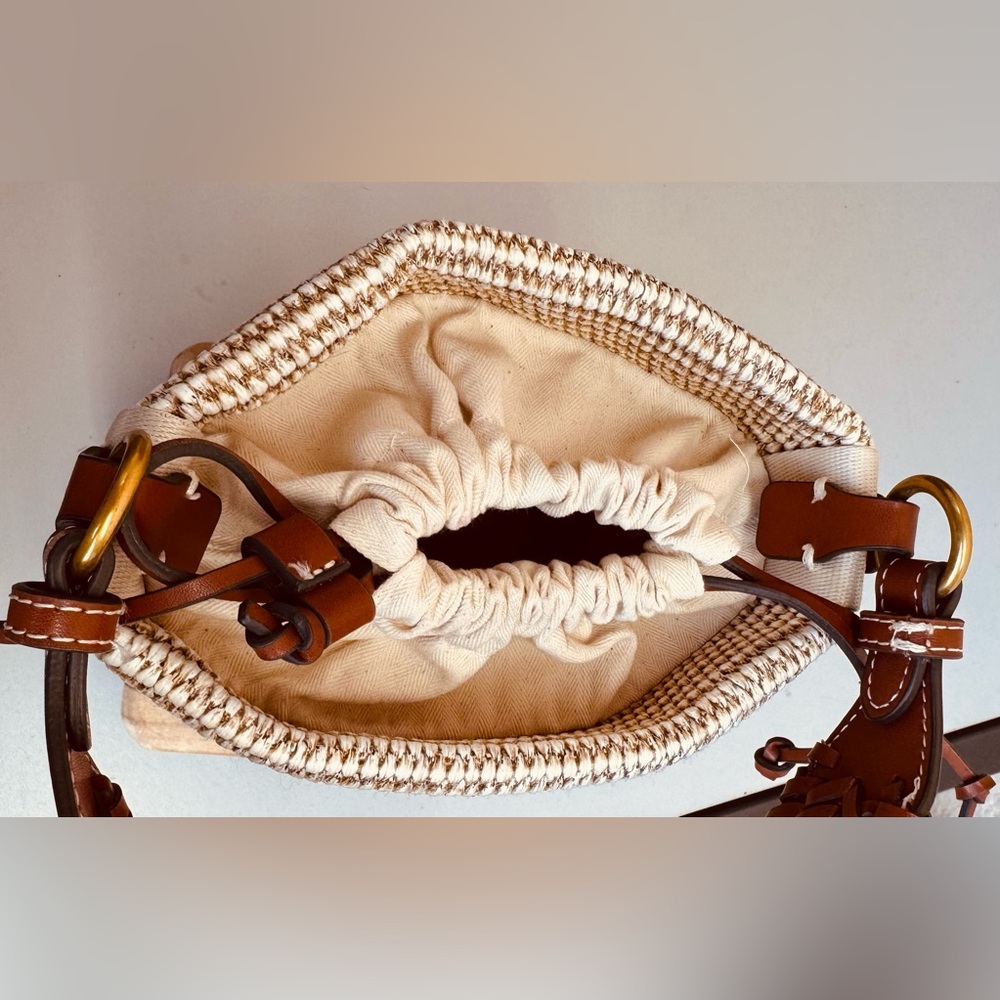 Rattan Bucket Bag House of Harlow 1960 - Picture 7 of 8